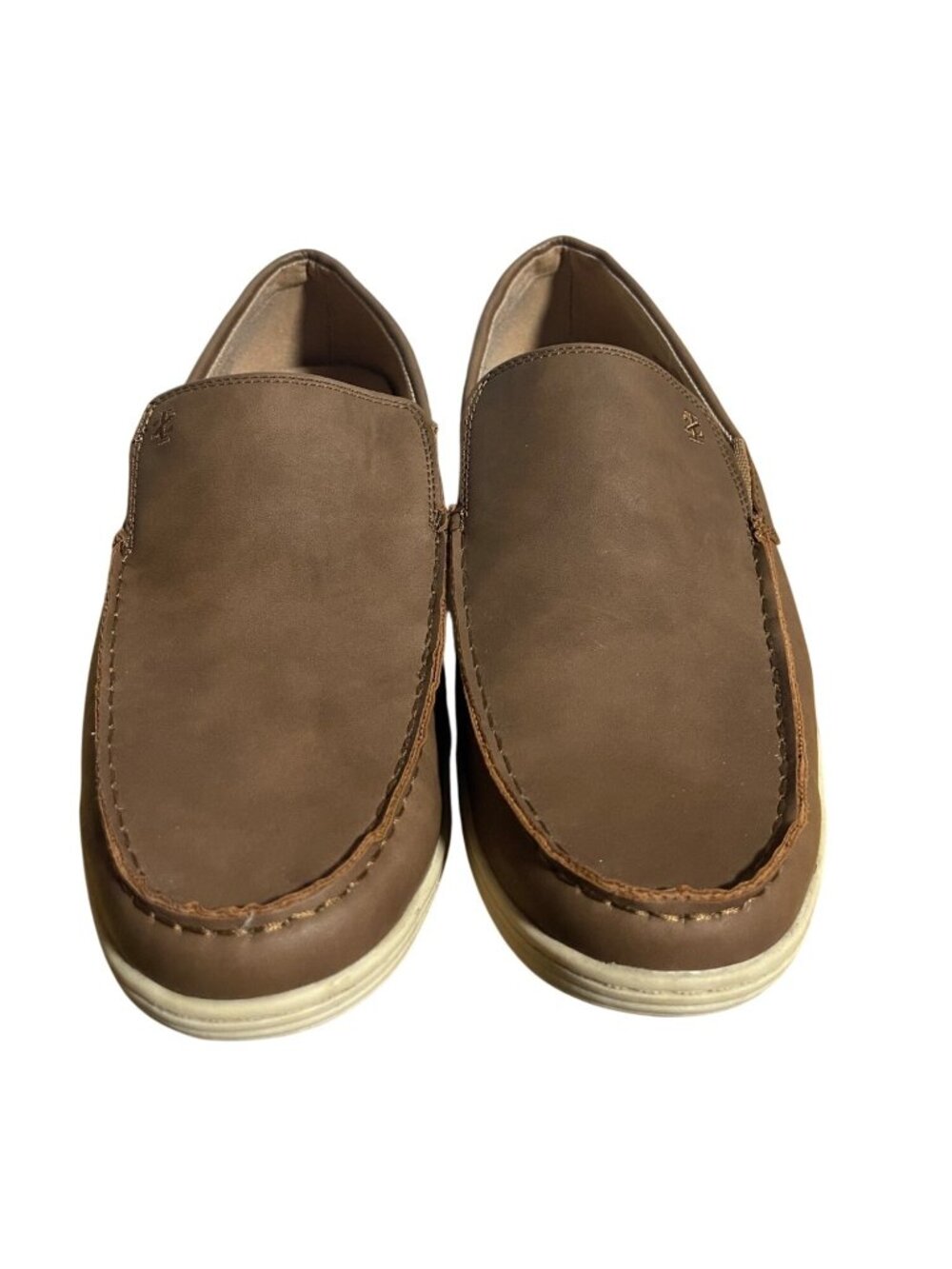 IZOD Seapoint Memory Foam Loafers Mens 12 Slip On Casual Deck Shoe Verstaile